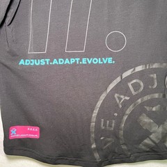 d.RT Adjust Adapt Evolve Men CyberPunk Y2K Street Black Long Sleeve Tee Size 4