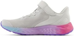 New Balance Fresh Foam Arishi V4 Bungee Lace with Top Strap Running Shoe, Grey M