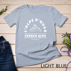 L’Alpe D’Huez Alps Mountains Gift for Cyclist Cycling Bike Unisex T-shirt