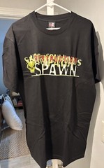 Vintage (New Never Worn) Spawn Black T-Shirt Sz XL McFarlane Image Comics 1997