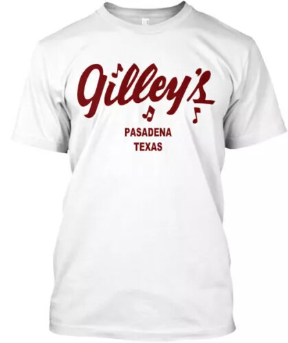 Gilley’s T Bar Urban Cowboy T-Shirt Made in the USA Size S to 5XL.