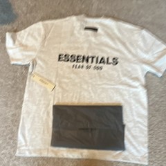 ESSENTIALS Fear of God Men’s T-Shirt Size S Dm for details
