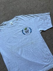 VTG ‘97 Rolling Stones Bridges to Babylon Local Crew Light Grey Tee