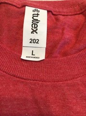 Jack Daniels Tennessee FIRE RED T-Shirt Size Large