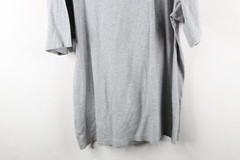 Vintage LL Bean Mens Large Blank Baggy Fit Short Sleeve T-Shirt Heather Gray