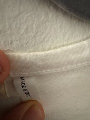 Vintage 1998 Helmut Lang White T-Shirt Small M Archive Made in Italy