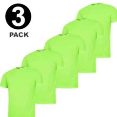 Men’s Plain T-Shirt 3 Pack 5 Pack 100% Cotton Heavy Blend BIG SIZE S to 5XL Tees