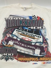 Backyard 400 Indianapolis Motor Speedway Indiana T Shirt 1999 XL