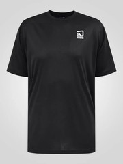 D555 Duke Big Mens Dry Wear T-Shirt Lightweight Reno Mesh Black 2XL-6XL (601921)