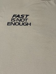 Formula 1 F1 Performance & Design Graphic T Shirt Mens XL Beige Short Sleeve