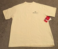 Pacsun x Budweiser King of Beers Cream T-Shirt New with Tags Men’s Small