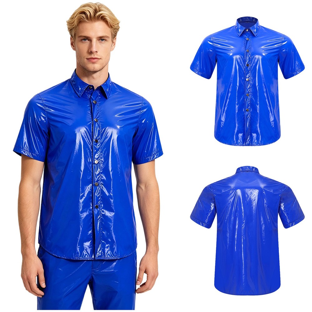 Men Party Work Blouse Camping T-Shirt Rain Suit Sweatshirt Fishing Shirts For