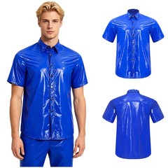 Men Party Work Blouse Camping T-Shirt Rain Suit Sweatshirt Fishing Shirts For