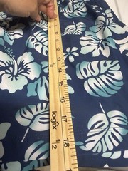 HurleyColorado Volley Swim Shorts Men XL BLue Hibiscus Floral Board Trunks
