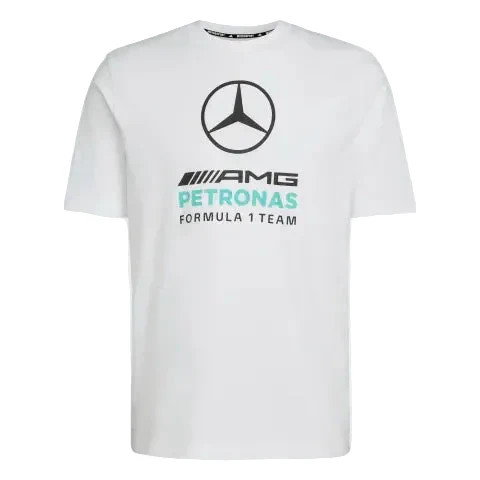Mercedes AMG Petronas F1 Men’s DNA Graphic T-Shirt White