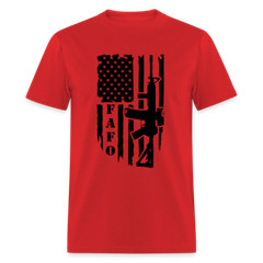 FAFO T-Shirt with AR15 & American Flag