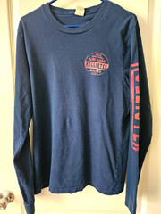 Vintage Hollister Malibu Beach Surf Riders Big Back Graphic Long Sleeve Tee XL