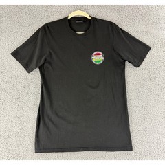 Sublime Band Tee Men Medium Black Rasta Logo Graphic T-Shirt 2019 Official Merch