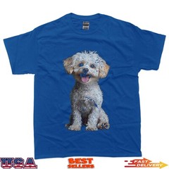 Maltipoo Dog Motif Pet Artwork Maltipoo T-Shirt