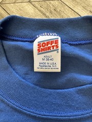VTG USAF T-Shirt Mens Medium Blue Air Force USA Military Y2K Embroidered Logo