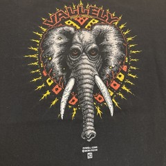 Powell Peralta Shirt Skateboard Mike Vallely Elephant Bones Brigade size Large