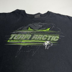 Vtg Arctic Cat Extreme Performance Racing Mens Long Sleeve Shirt XL Black Sport