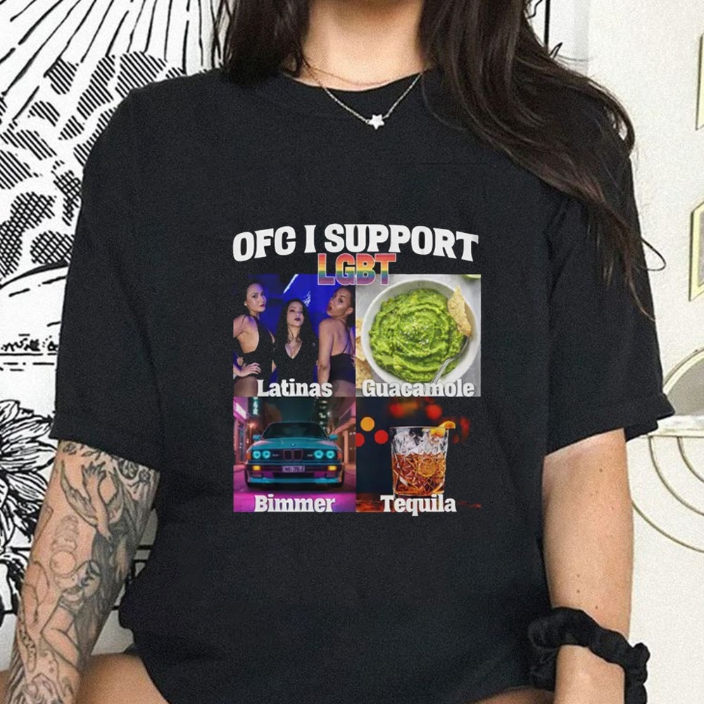 Of Course I Support LGBT Tee, Funny LGBTQ+ Supporter Meme Tee, Pride Month Tee