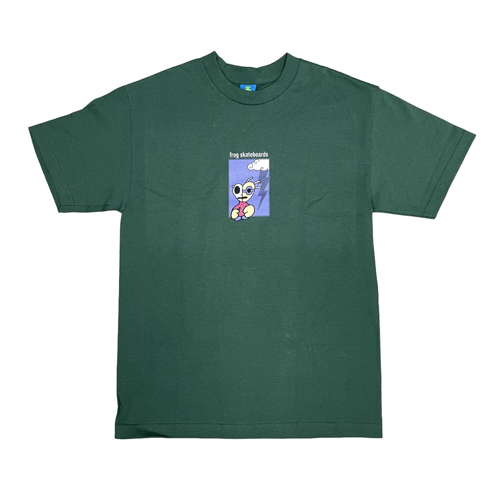 Brand New Mens Frog Tough Guy T-shirt Forest Green
