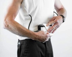 LVAD HeartMate 2 & 3 Sleeveless Tank Top Shirt for Men’s With Pockets White S-5X