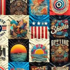 Lot of 5 Random Men’s Graphic Tees T-Shirts LIQUIDATION Size M