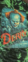 RARE Pennywise IT Derry “Come Home” Double Sided Tie Dye Shirt Mens Sz Med EUC