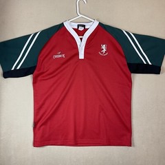 Carisbrook New Zealand Jersey Japan Size XL Red Kenya Rugby Short Sleeve Men