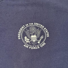 Vintage Air Force One Shirt Mens XL USA Long Sleeve Military