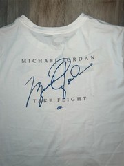 Nike Air Jordan Michael Jordan Take Flight Graphic White T Shirt Size 3XL