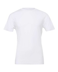 Bella + Canvas 3001C 2XL White Cotton Jersey Tee Unisex Tshirt