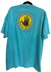Body Glove Original Wetsuit Maker Men’s Graphic T Shirt XXL Aqua Blue Surf Beach