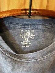 Colorado Twin Lakes Men’s T-Shirt XL Faded Blue E.M.I. Sportswear 100% Cotton