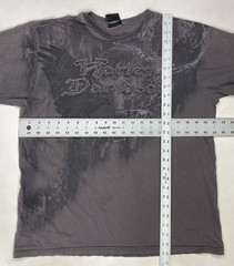Harley Davidson Bali Indonesia Graphic T-shirt Men Large Gray Short Sleeve