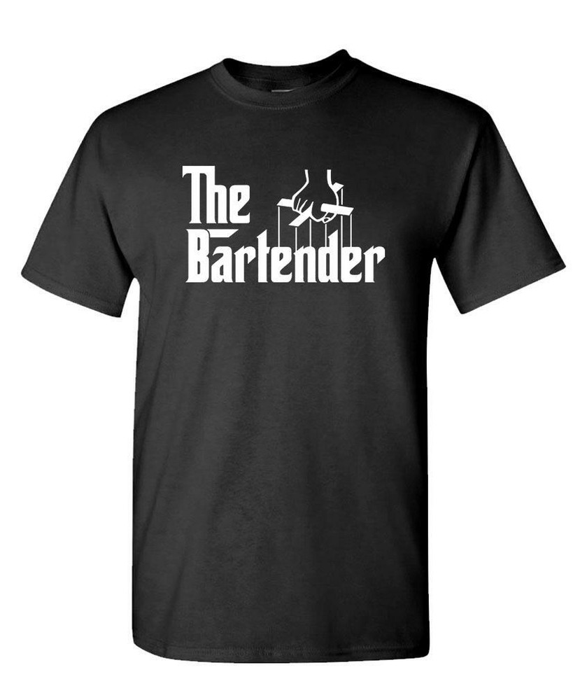 THE BARTENDER – Unisex Cotton T-Shirt Tee Shirt