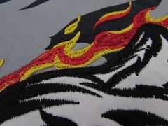 Members Only Black Short Sleeve Tiger Patch Tee Mens T-Shirt 2XL Black Steel NWT