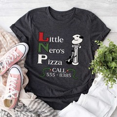 The Little Nero’s Pizza Christmas Sweatshirt, Home Alone Holiday Movie Shirt