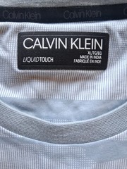 Calvin Klein Liquid Touch Cotton T-Shirt XL UV Protection NEW Deadstock OOP