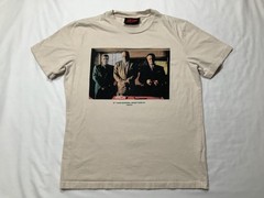 The Sopranos Shirt Mens Medium Beige Tony Soprano Photo Quote Graphic Tee HBO