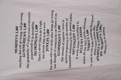Vintage Y2K 2001 The Discovery Channel Mens Medium Faded Murphys Law T-Shirt