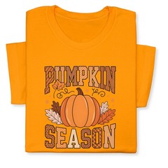 Pumpkin Season Fall T-Shirt, Cute Autumn Thanksgiving Tee Gift