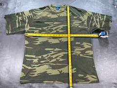 finish Line 365 Camo Shirt Baggy Large Y2K FINL365