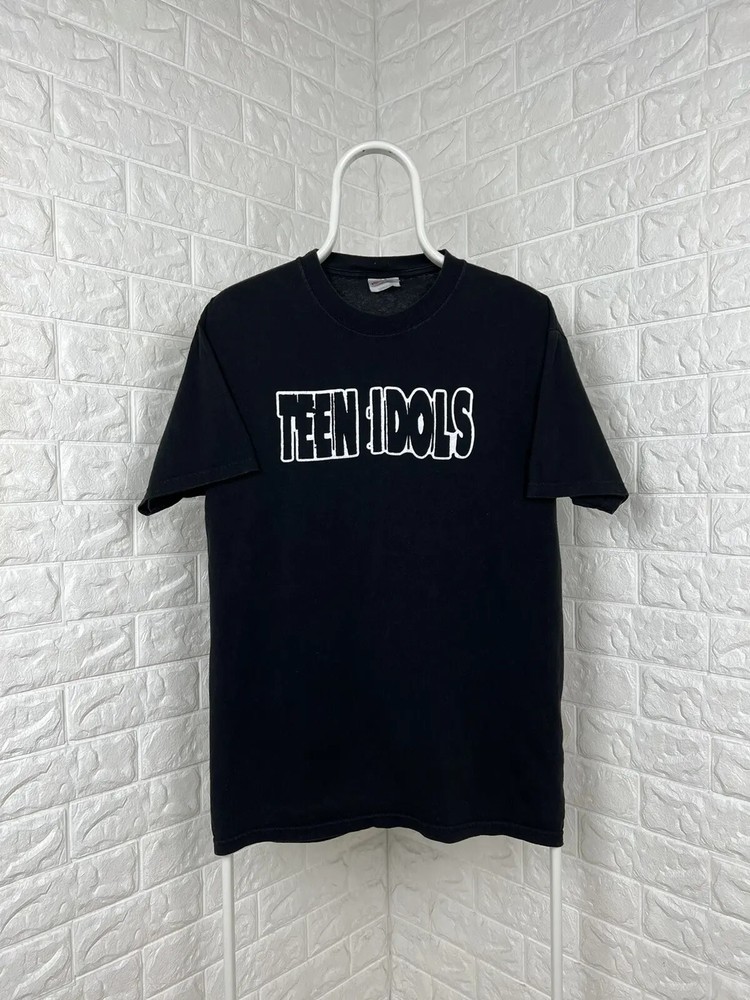 Vtg Teen Idols Black Cotton All size S-5XL Gift For Fans T-shirt IA174