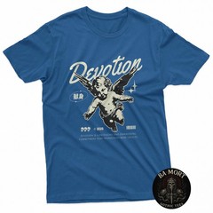 Devotion Angel Flying Cherub Vintage T-Shirt