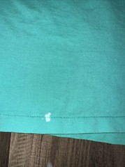 Vintage Made In USA Cocoa Beach Rona Surf Shop T-Shirt 21×21 Turquoise