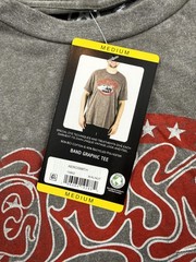 Aerosmith Shirt Mens Medium Gray Airplane Graphic Tee Rock Band Tagless Top